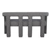Lorenzo 2 Seater Sofa Bench - Granite