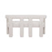 Lorenzo 2 Seater Sofa Bench - Ivory Boucle
