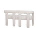 Lorenzo 2 Seater Sofa Bench - Ivory Boucle