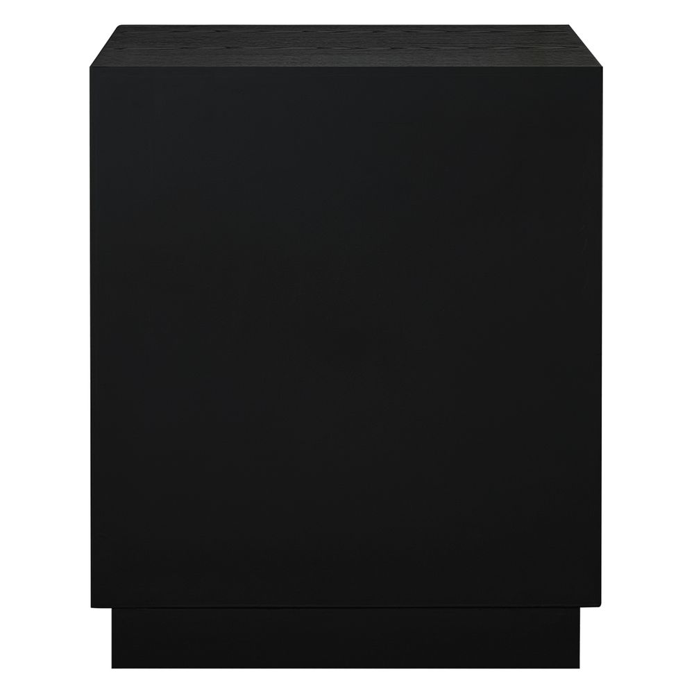 Mira Mirrored Bedside Table - Antique Bronze