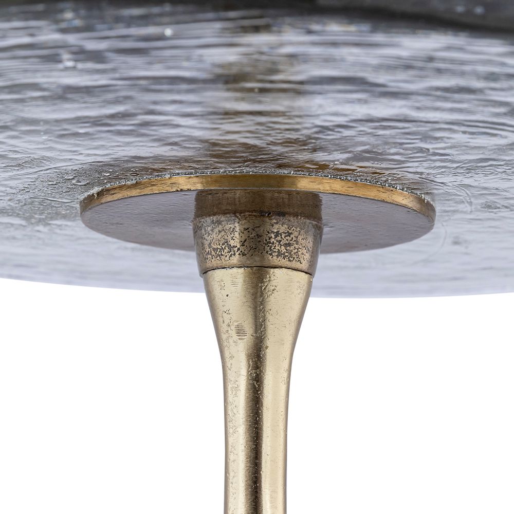 Walker Side Table - Small Gold