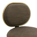 Eliza Swivel Kitchen Stool - Chocolate Linen
