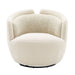 Pasadena Swivel Arm Chair - Ecru