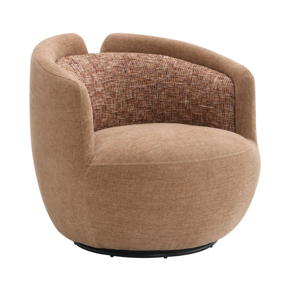 Pasadena Swivel Arm Chair - Clay