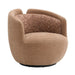 Pasadena Swivel Arm Chair - Clay