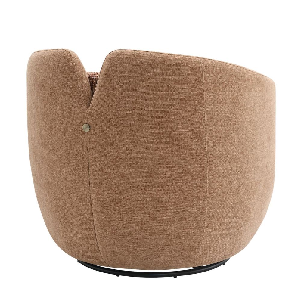 Pasadena Swivel Arm Chair - Clay