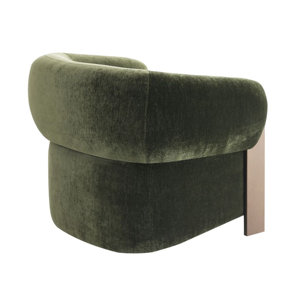 Napa Arm Chair - Moss Velvet