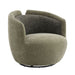Pasadena Swivel Arm Chair - Moss