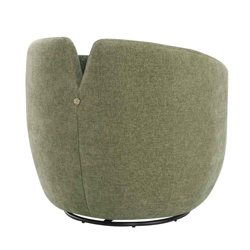 Pasadena Swivel Arm Chair - Moss