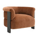 Arcadia Arm Chair - Rust Chenille