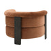 Arcadia Arm Chair - Rust Chenille