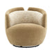 Pasadena Swivel Arm Chair - Camel