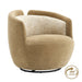 Pasadena Swivel Arm Chair - Camel