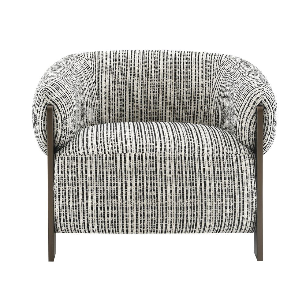 Napa Arm Chair - Black & White