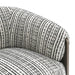 Napa Arm Chair - Black & White