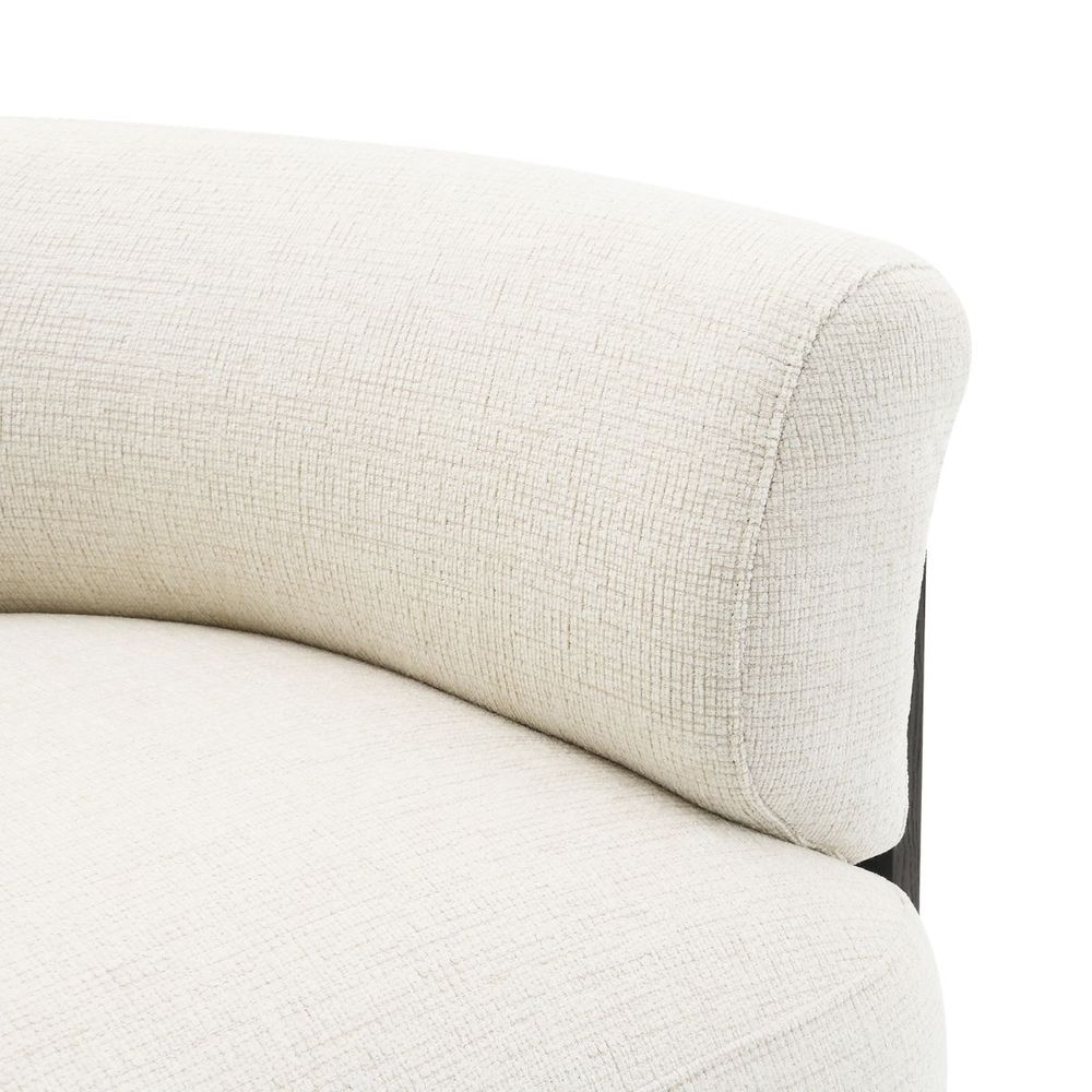 Arcadia Arm Chair - Ivory Chenille