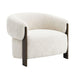 Napa Arm Chair - Ivory Chenille