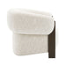 Napa Arm Chair - Ivory Chenille