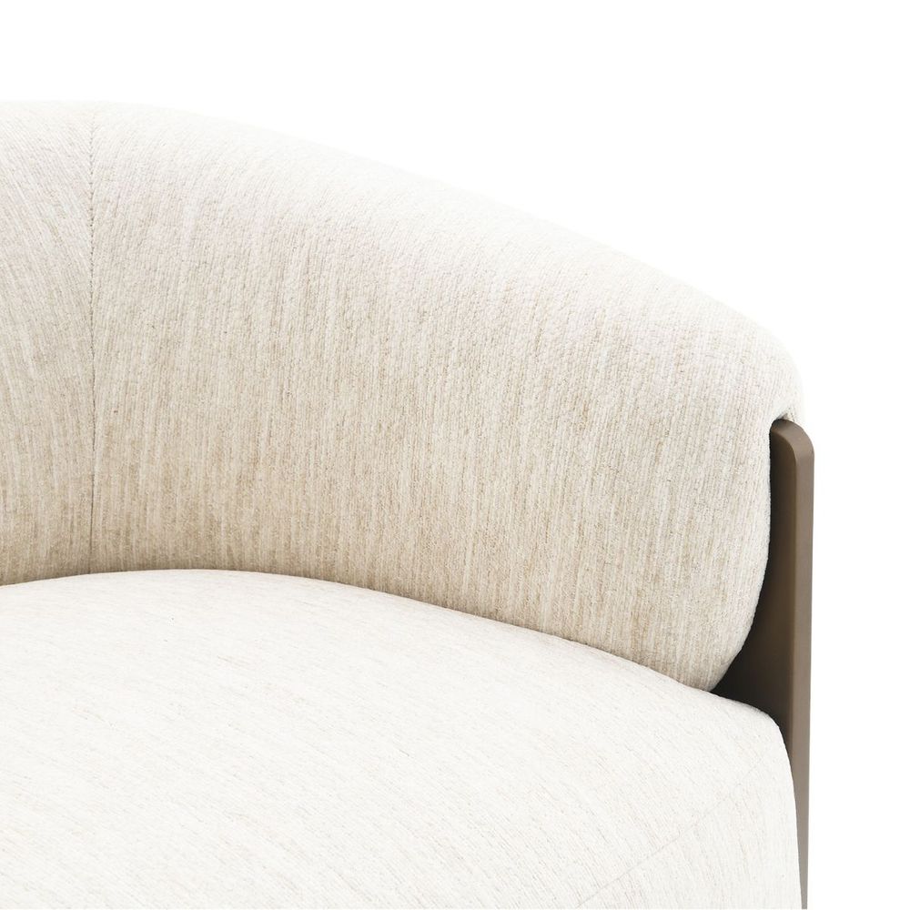 Napa Arm Chair - Ivory Chenille