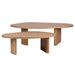 Solstice Oak Coffee Tables Set of 3
