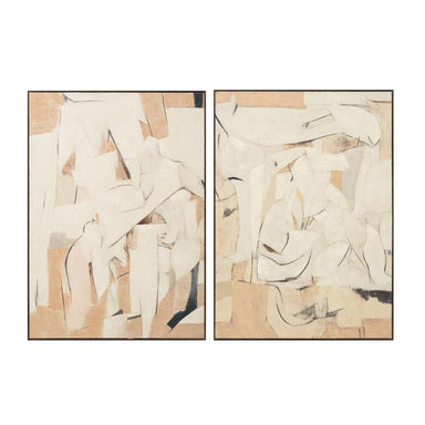Tether Set of Two Canvas Paintings