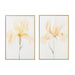 Soft Iris Set of Two Canvas Paintings