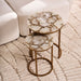 Violet Agate Nesting Side Tables