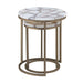 Violet Agate Nesting Side Tables