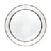 Zeta Round Wall Mirror - Antique Silver