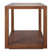 Sadie Oak Square Side Table - Large Walnut