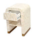 Makayla Bedside Table - Ivory