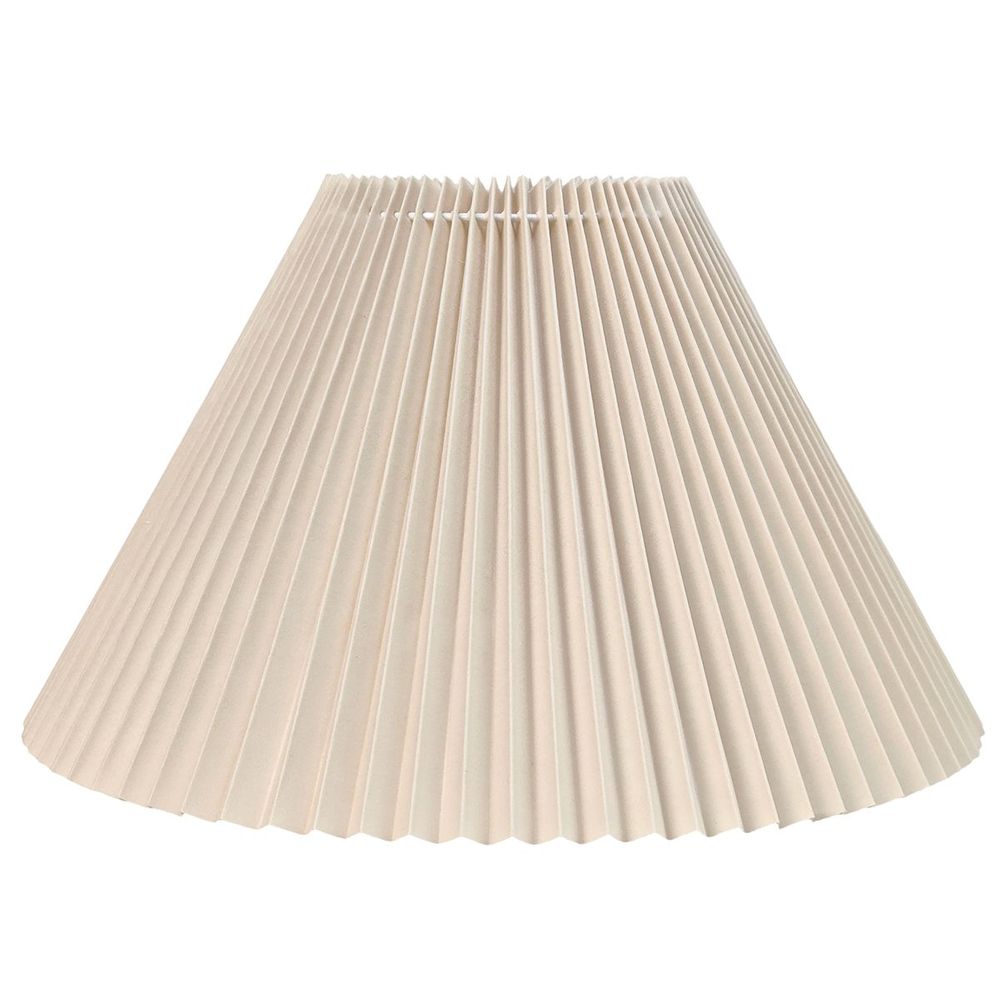 Anya Pleated Empire Shade - Small Off White