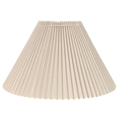 Anya Pleated Empire Shade - Small Off White