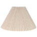 Anya Pleated Empire Shade - Small Off White