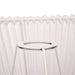 Anya Pleated Empire Shade - Small Off White