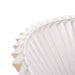 Anya Pleated Empire Shade - Medium Off White