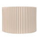 Nina Pleated Drum Shade - Medium Off White