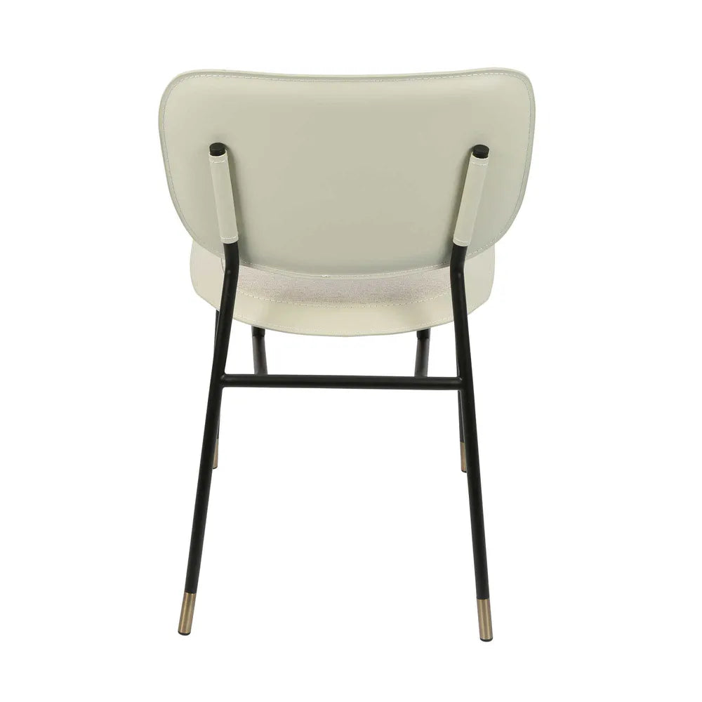 Seda Fabric Dining Chair - Ivory