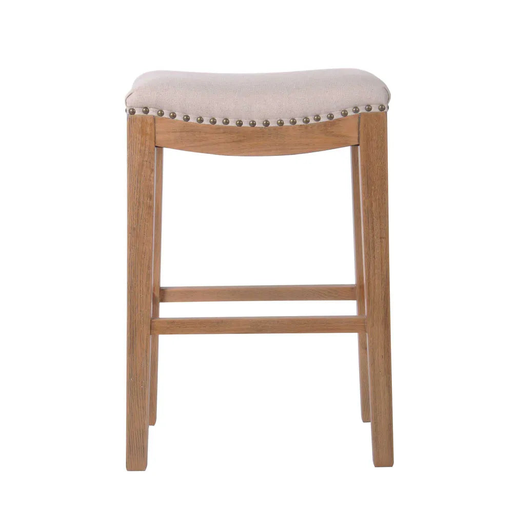 Oakwood Counter Chair - Beige