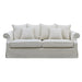 Avalon Hamptons 3 Seater Fabric Sofa - Ivory Cover - Culture Home