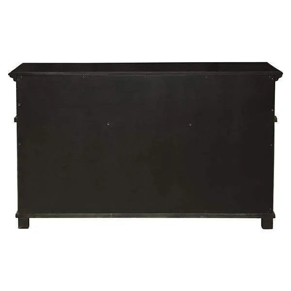 Sorrento 3 Door Hamptons Buffet 145cm - Black