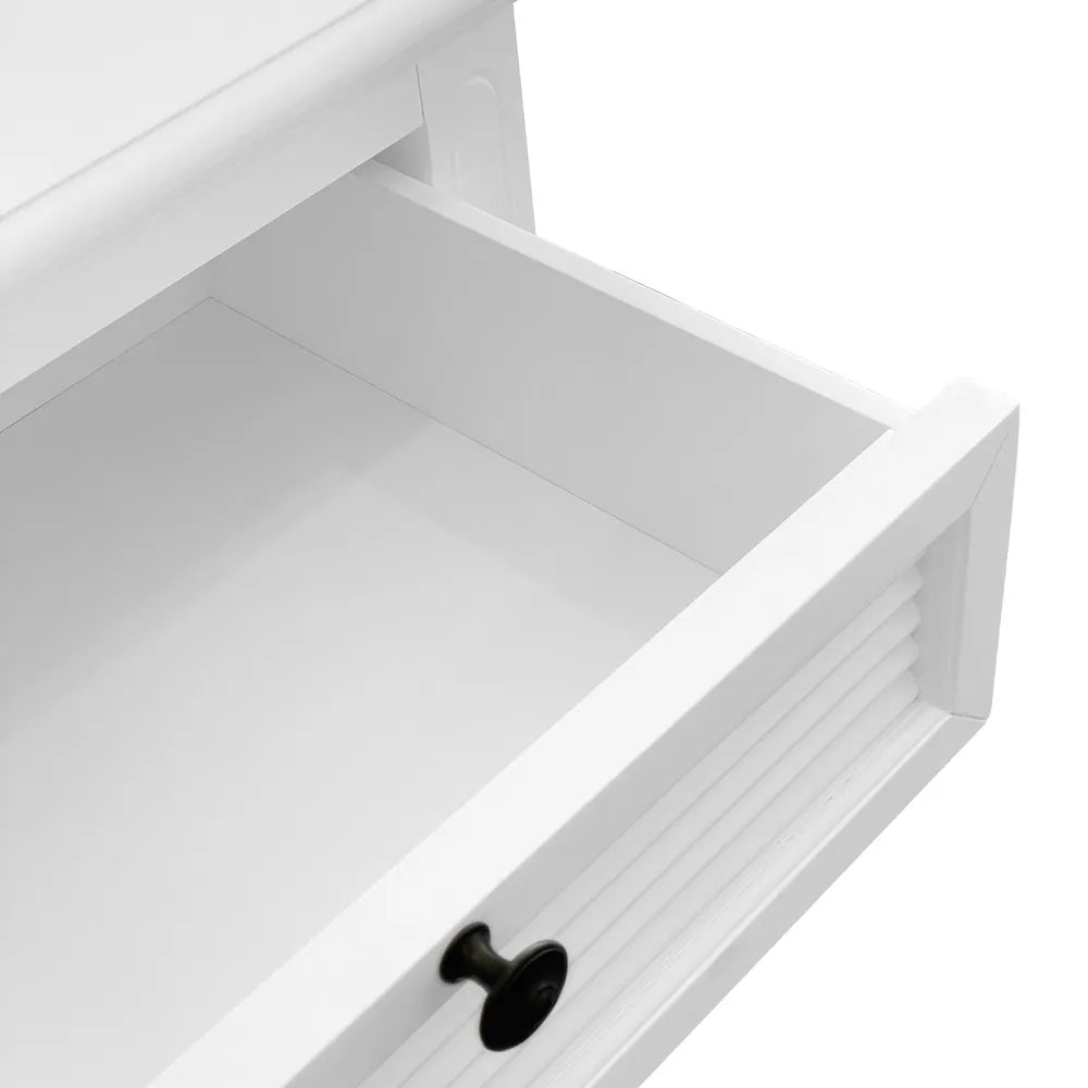 West Beach Bedside Table - White