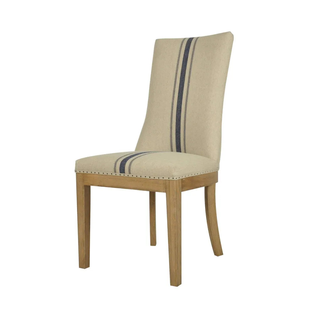 Oakwood Linen Dining Chair