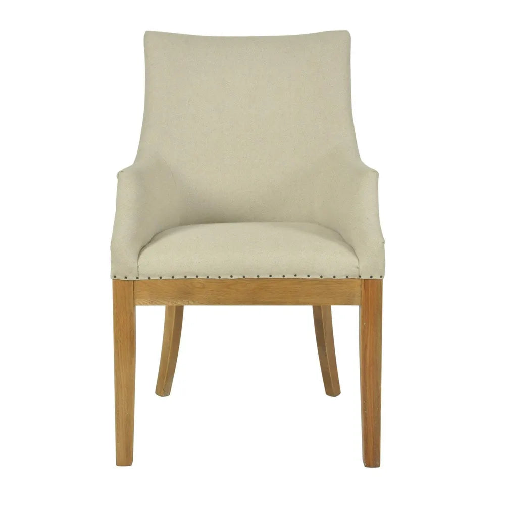 Oakwood Linen Armchair