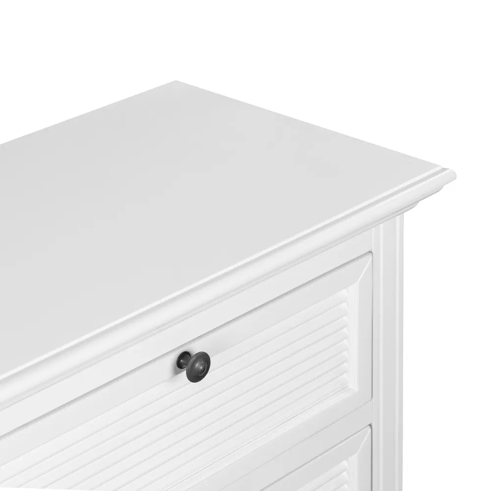 West Beach Chest of 6 Drawers - White