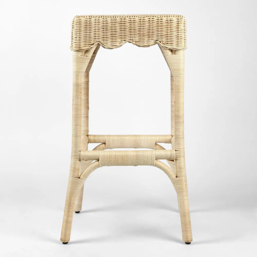 Belle Rattan Bar Stool