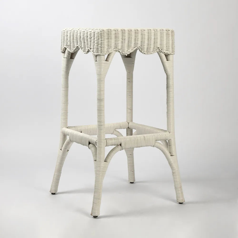 Belle Rattan Bar Stool