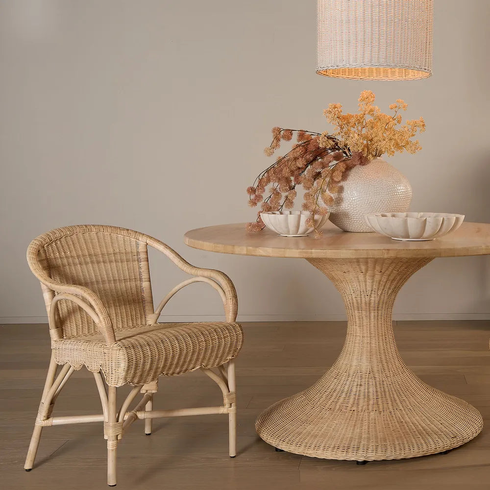 Belle Rattan Armchair