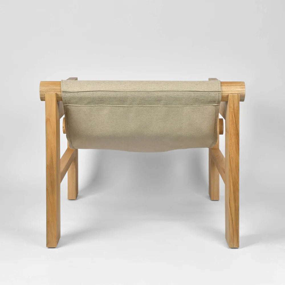 Twyla Sungkai Wood Chair - Taupe Seat