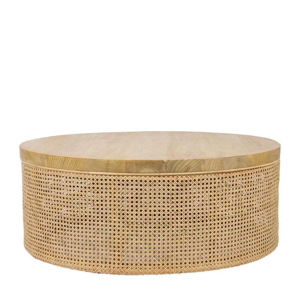 Zoe Sungkai Wood Coffee Table - Natural